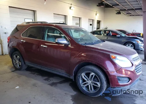 2016 Chevrolet Equinox Ltz z USA, uszkodzony, nr VIN 2GNFLGE35G6301403